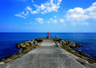 海岸の写真