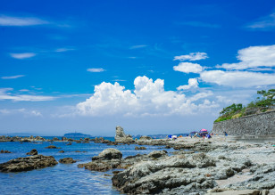 海岸の写真